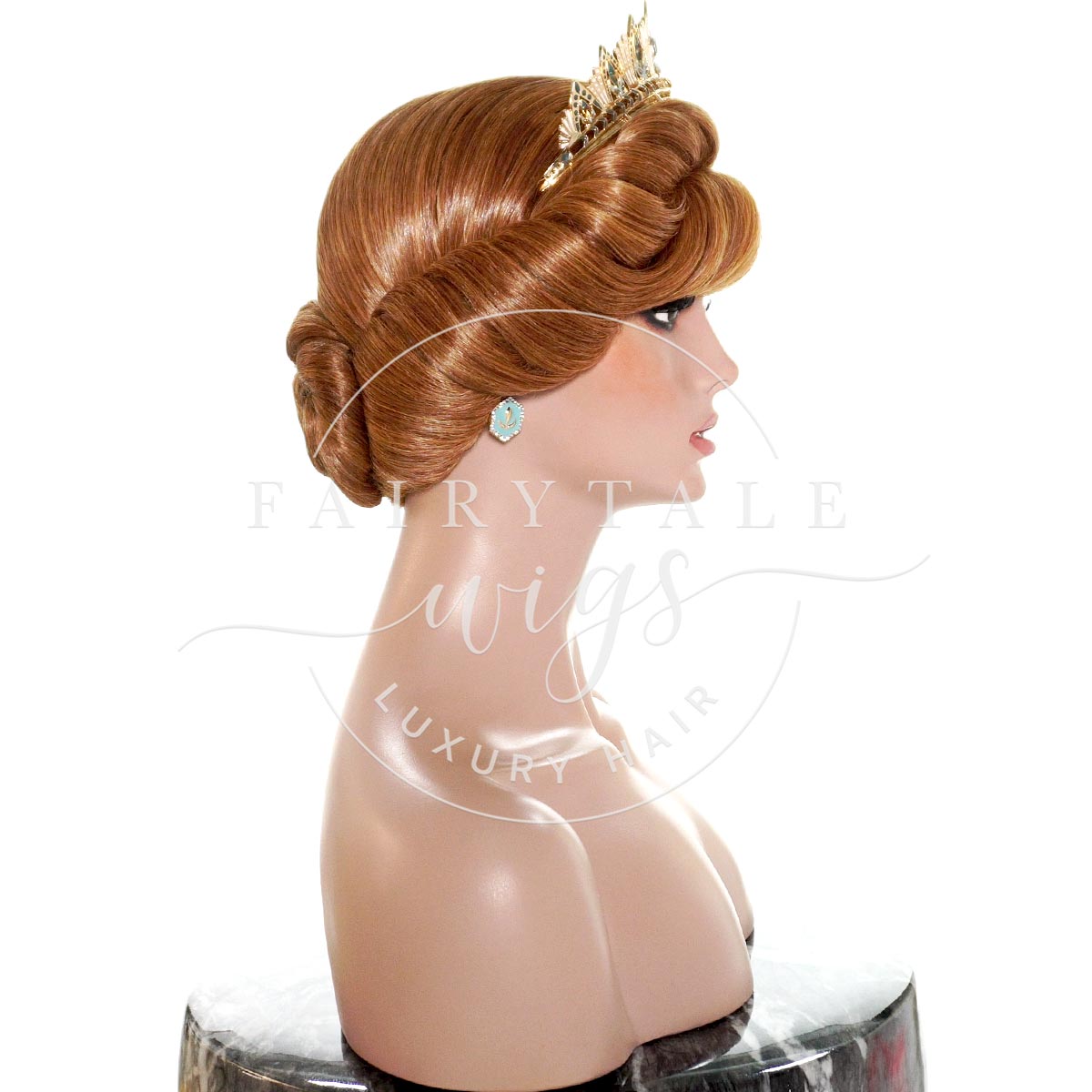Queen Anna Frozen 2 Custom Wig