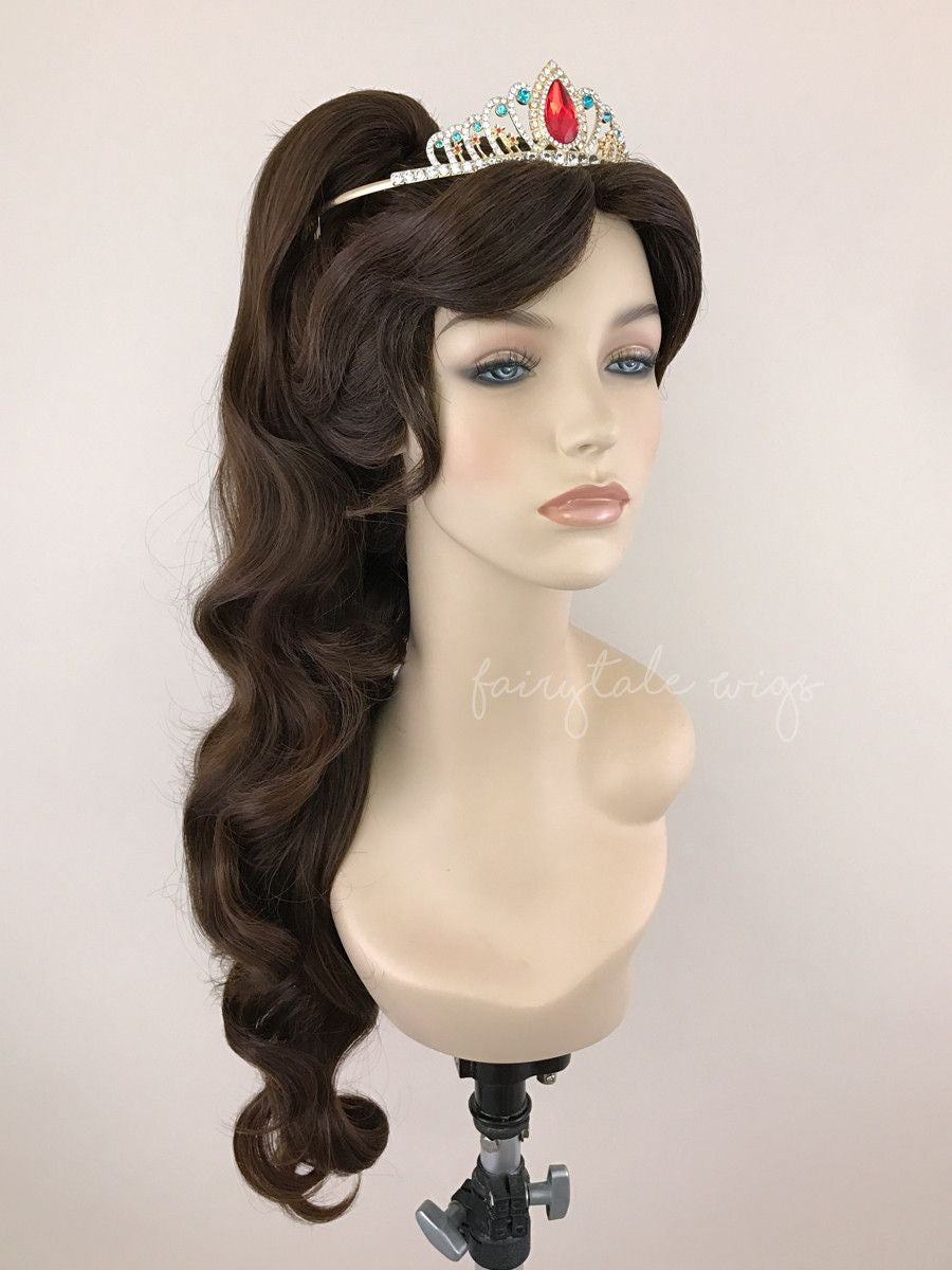 Custom styled Elena wig by Fairytale Wigs-Fairytale Wigs